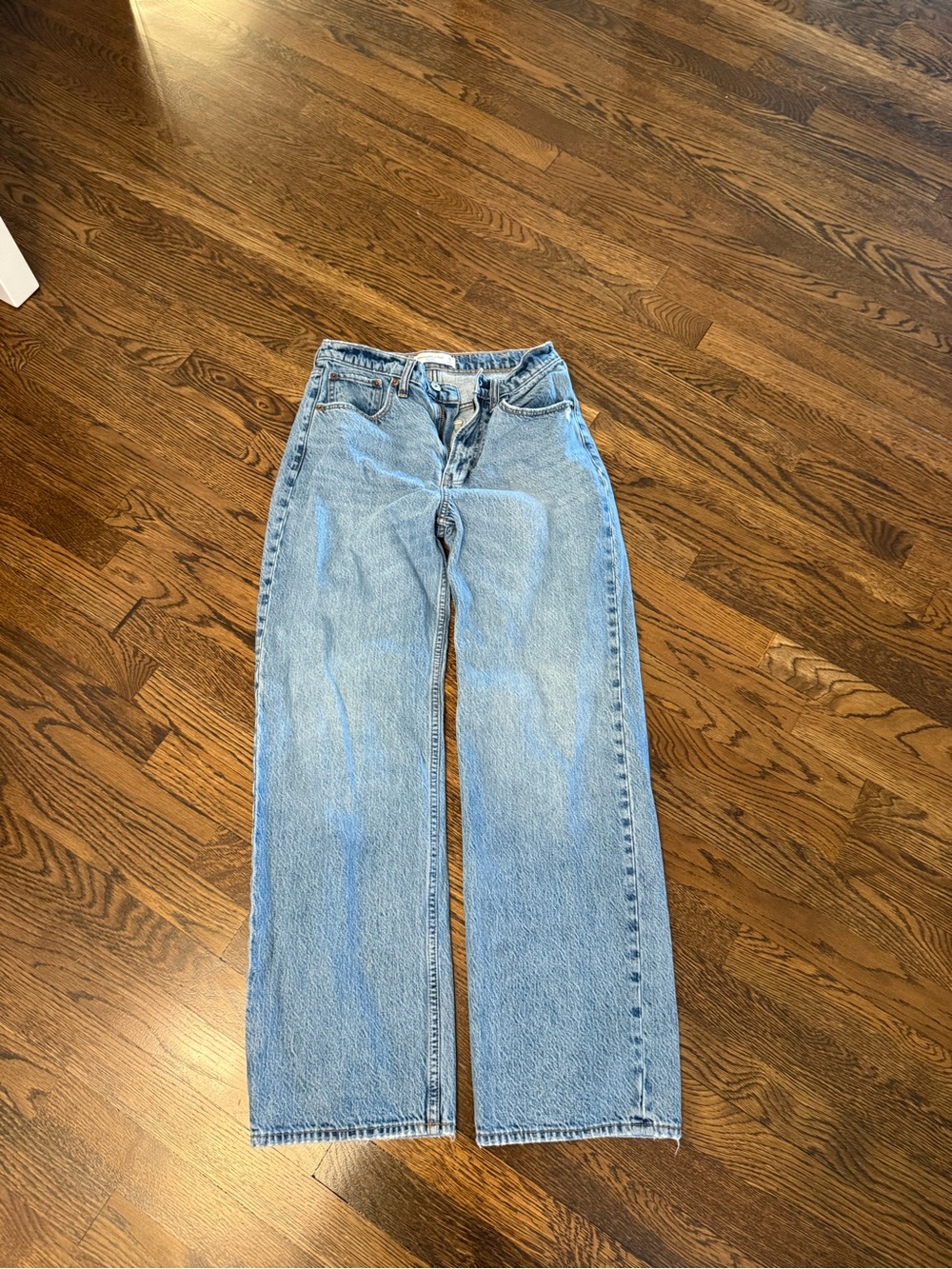 Abercrombie & Fitch Light Blue Flare Jeans
